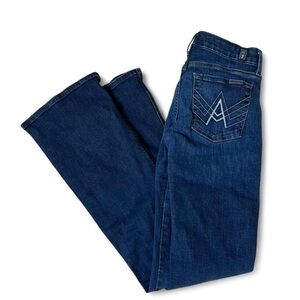 7 For all mankind A pocket vintage bootcut jeans y2k denim sz 27